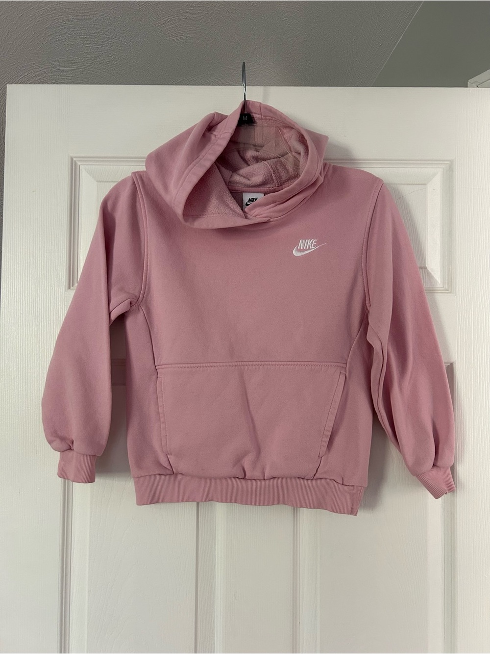 Nike Girls Pink Pullover Hoodie